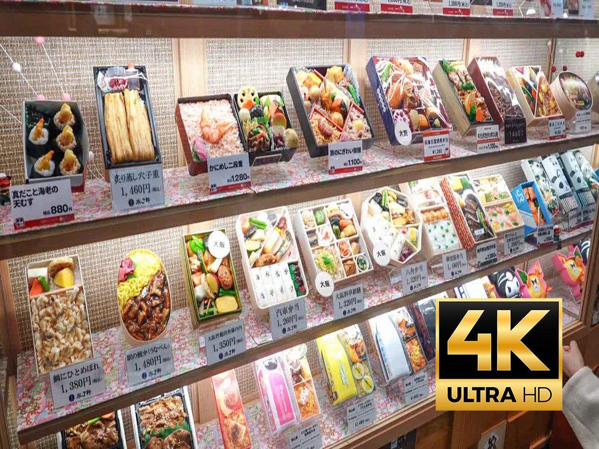 【日本美食】ASMR丨火车站盒饭百货！大阪车站美味的便当琳琅满目！
