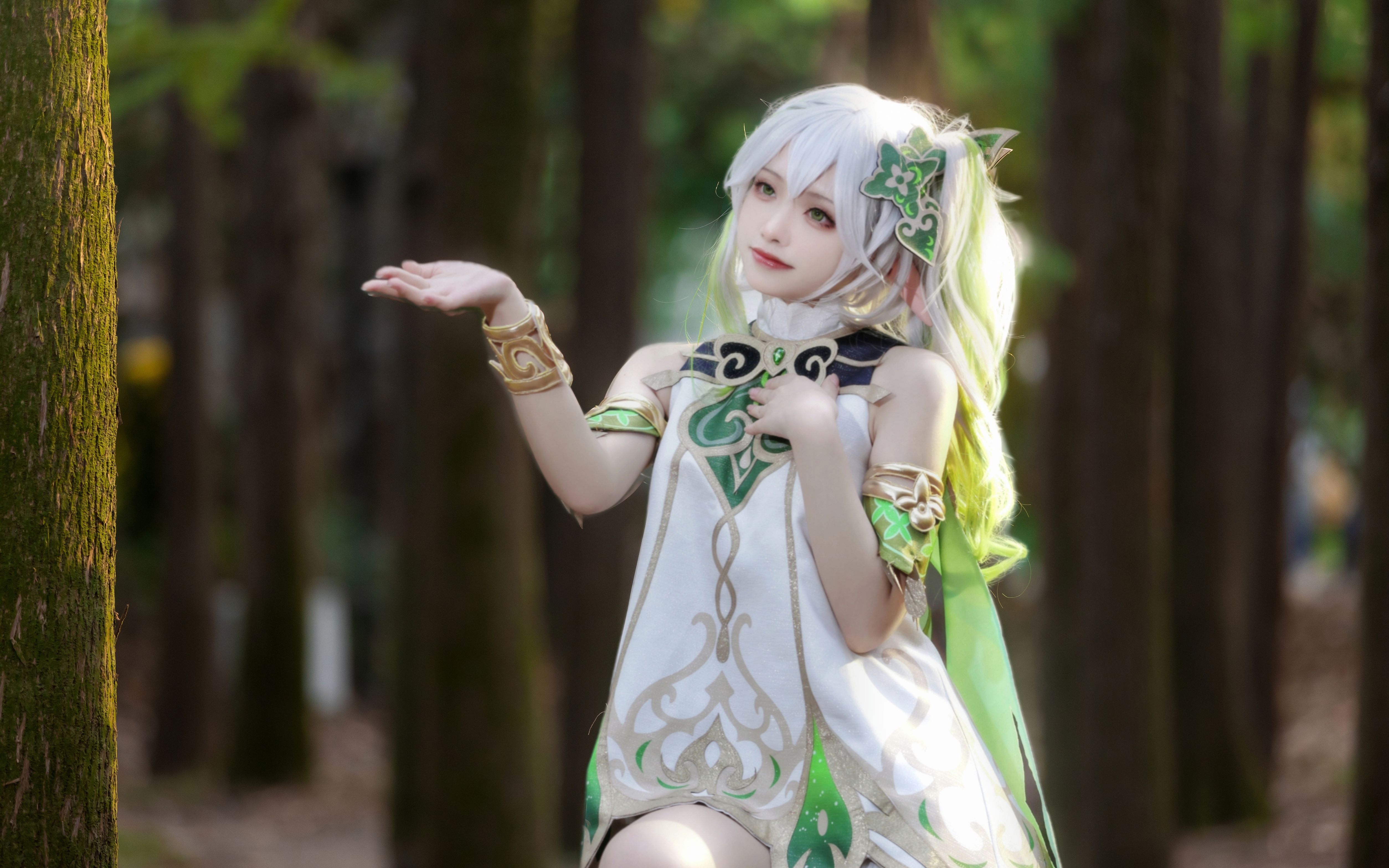 Little Auspicious Grass King] Grass God Nahida COS
