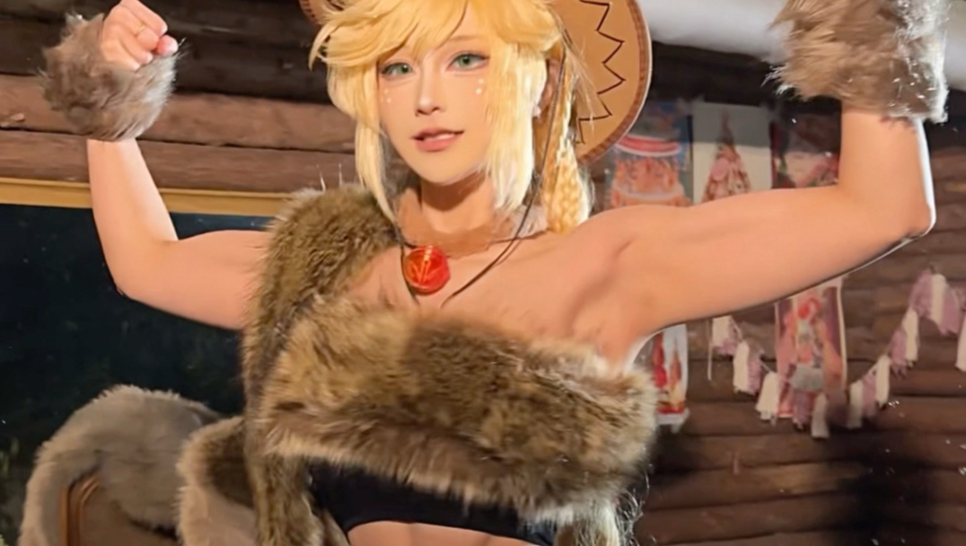 【米郁】健身一个月只为了…