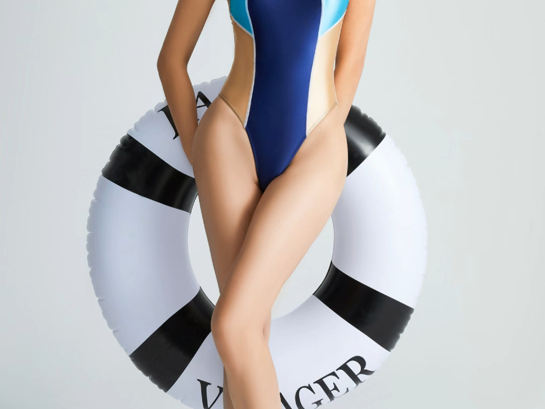 AMORESY Aphrodite Collection Colorblocked Spandex Backless Spa Netflix Hitting Athletic Swimwear #high-value swimwear #fitnesswear yogawear #matching is about to knock your socks off #good body wearing it out
