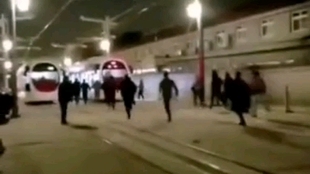 溜了溜了 北京地铁西郊线XJ003开通前一天试车视频