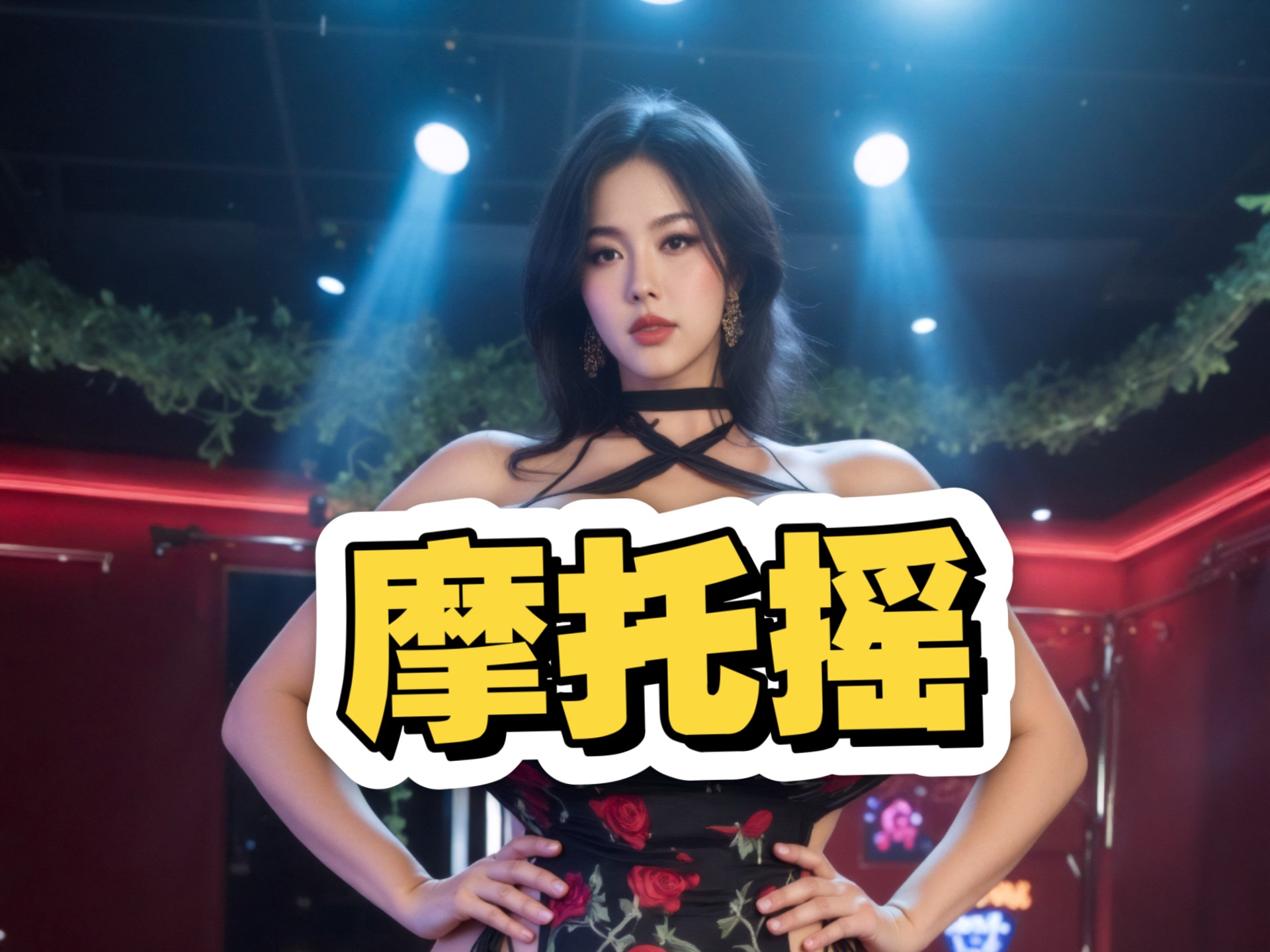 AIGC Yuan sanniang strip club dance 5(摩托摇)