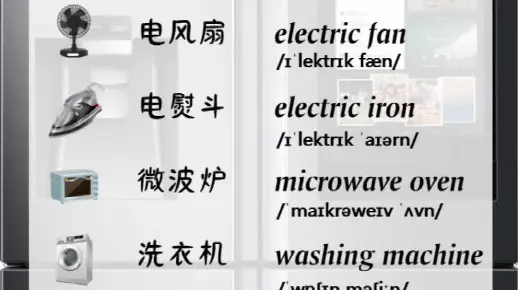 英语词汇积累:电器(3)