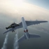 “鸟人”与空客A380，在千米高空上演追逐大战