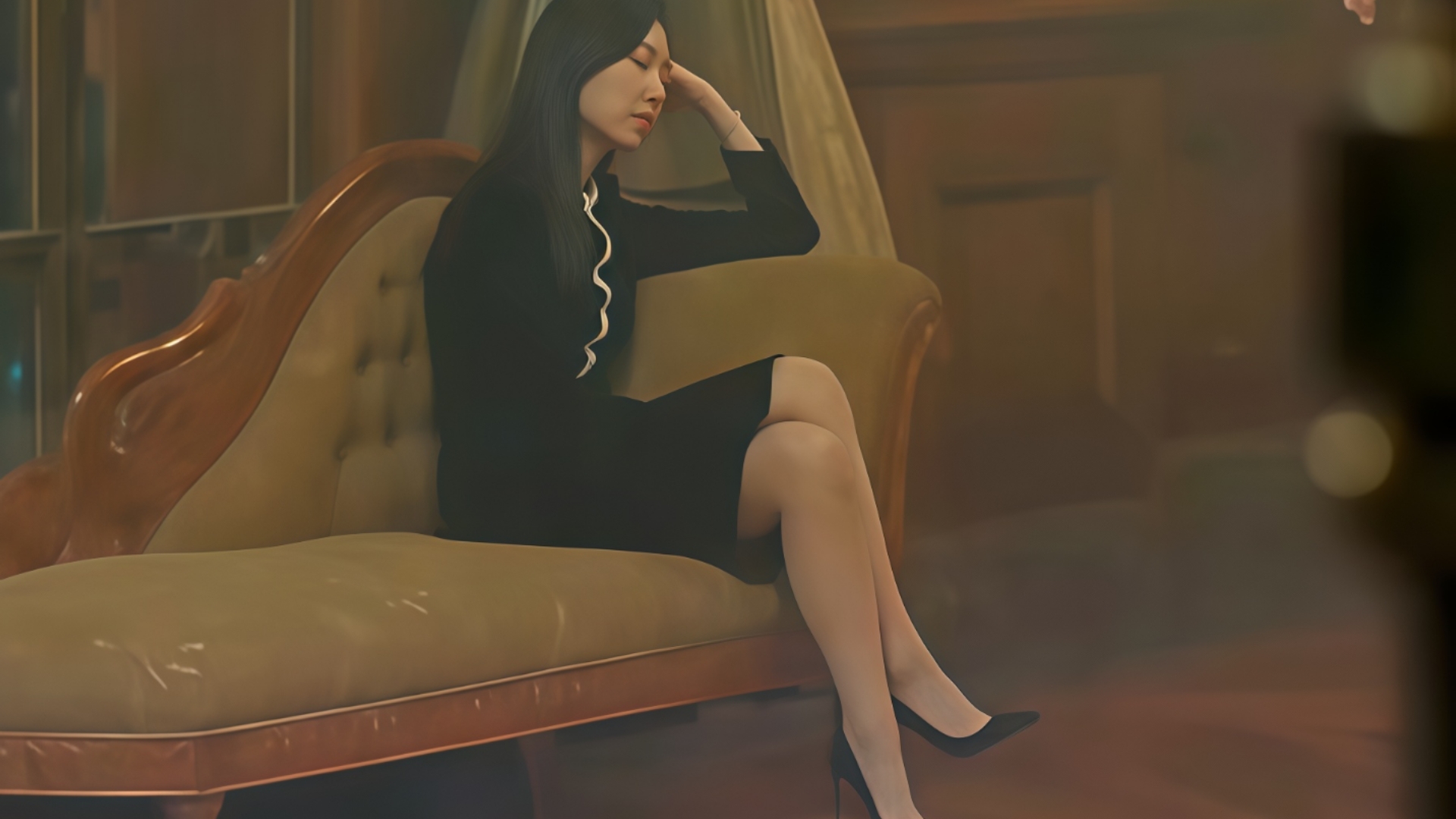 徐玄振的斩男利器：高跟鞋&制服