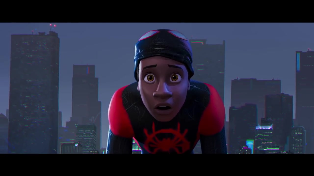 miles morales版蜘蛛侠动画电影《spider-man into the spider verse