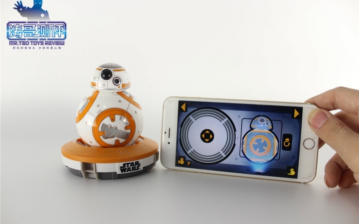 【涛哥测评】sphero手机app遥控bb-8 星球大战7原力觉醒