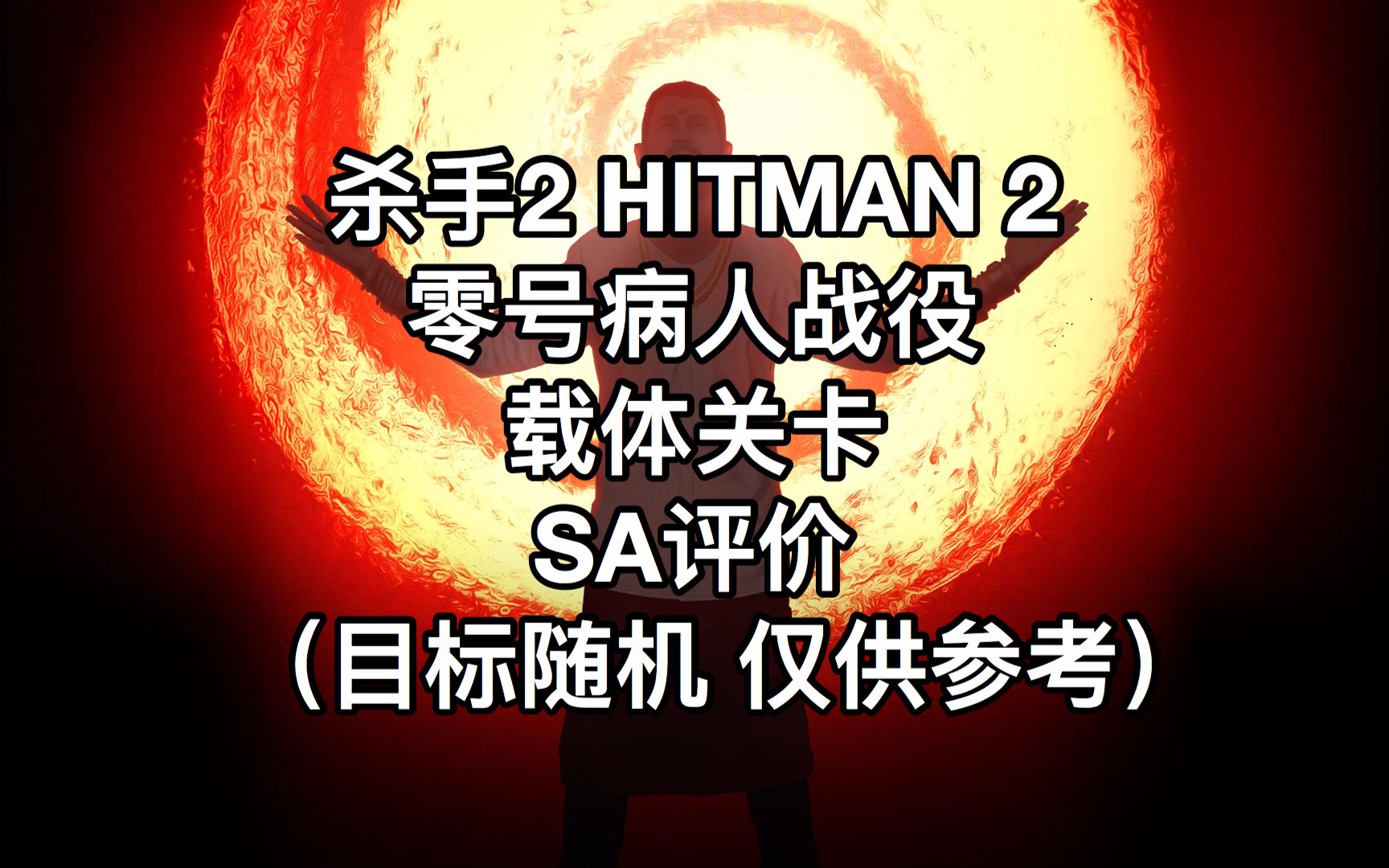 杀手2hitman2零号病人战役载体关卡sa评价目标随机仅供参考