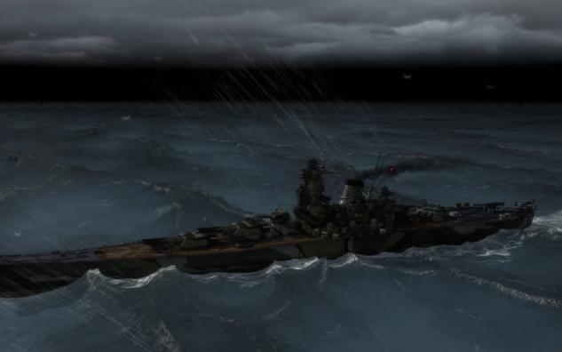 最大的船遇上最高的浪 风暴中的大和号