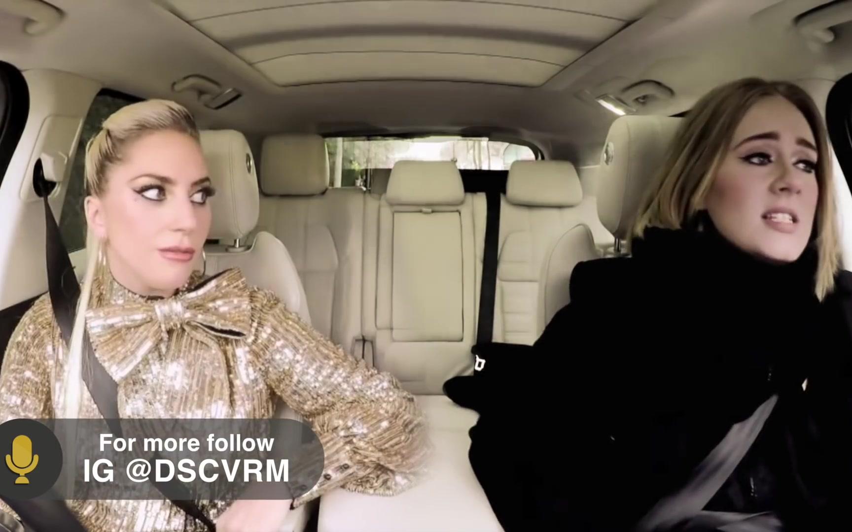 【Lady Gaga & Adele】Carpool Karaoke（比较早的视频）_哔哩哔哩 (゜-゜ ...1728 x 1080