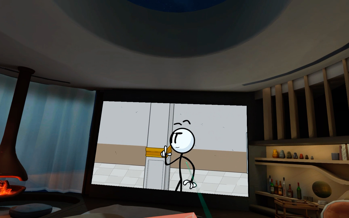 我在VR里玩亨利火柴人！