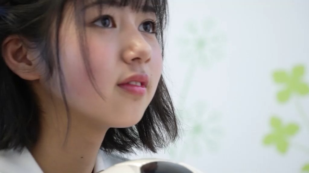 Ritsu Narisawa in sportswear