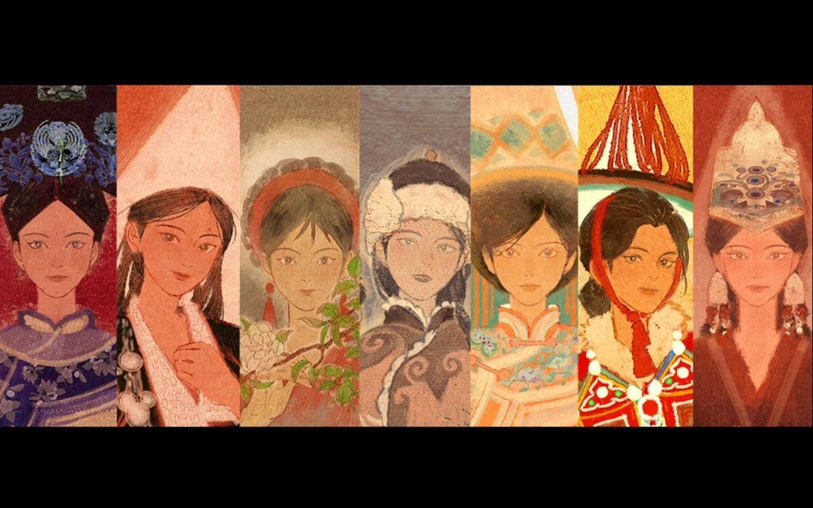 2021届清华美院动画毕设 |《万华镜》——百年党庆，献礼中华五十六个民族 缩略图