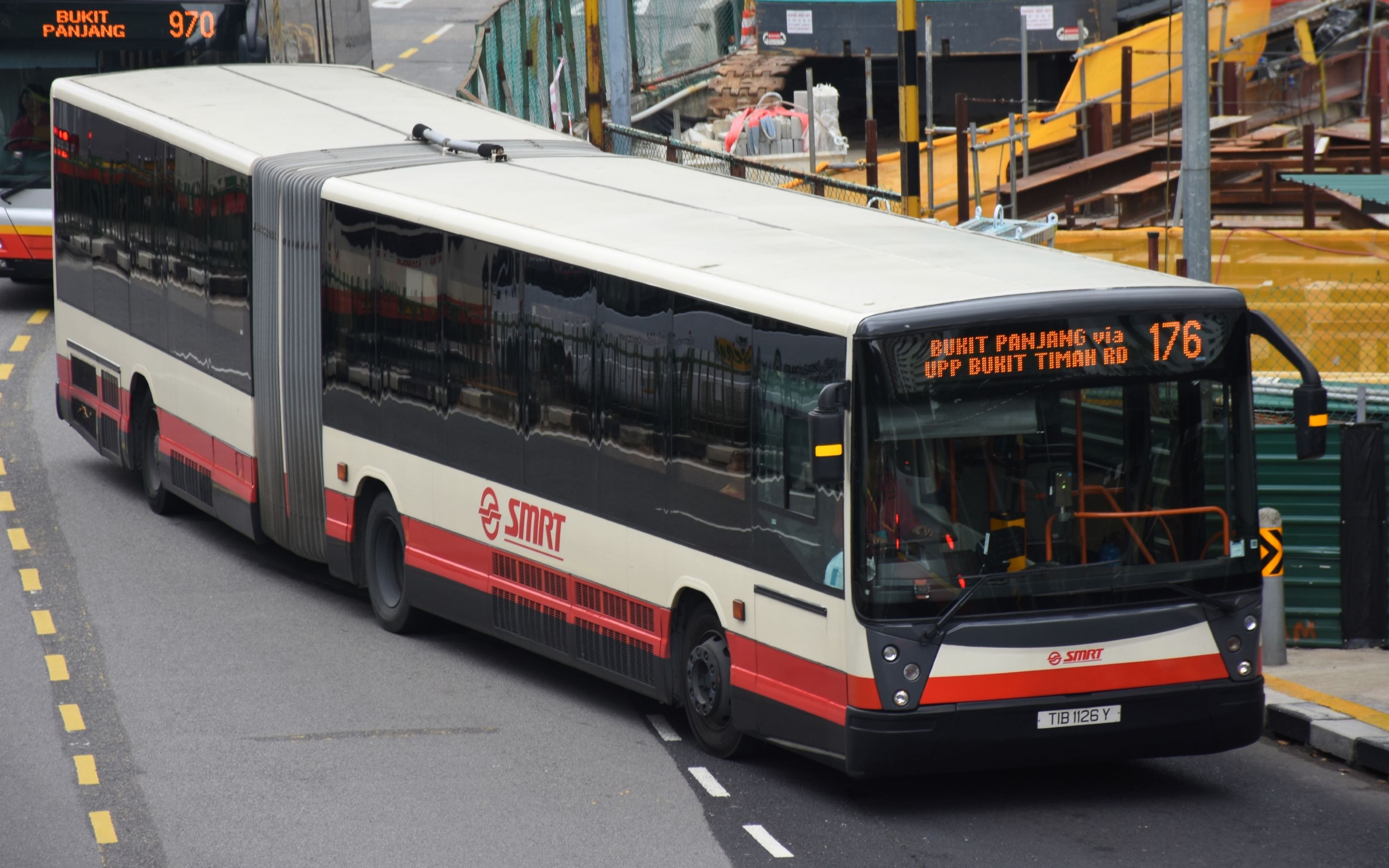 [新加坡公交 smrt 176路 武吉班让→红山 全程pov_哔哩哔哩)