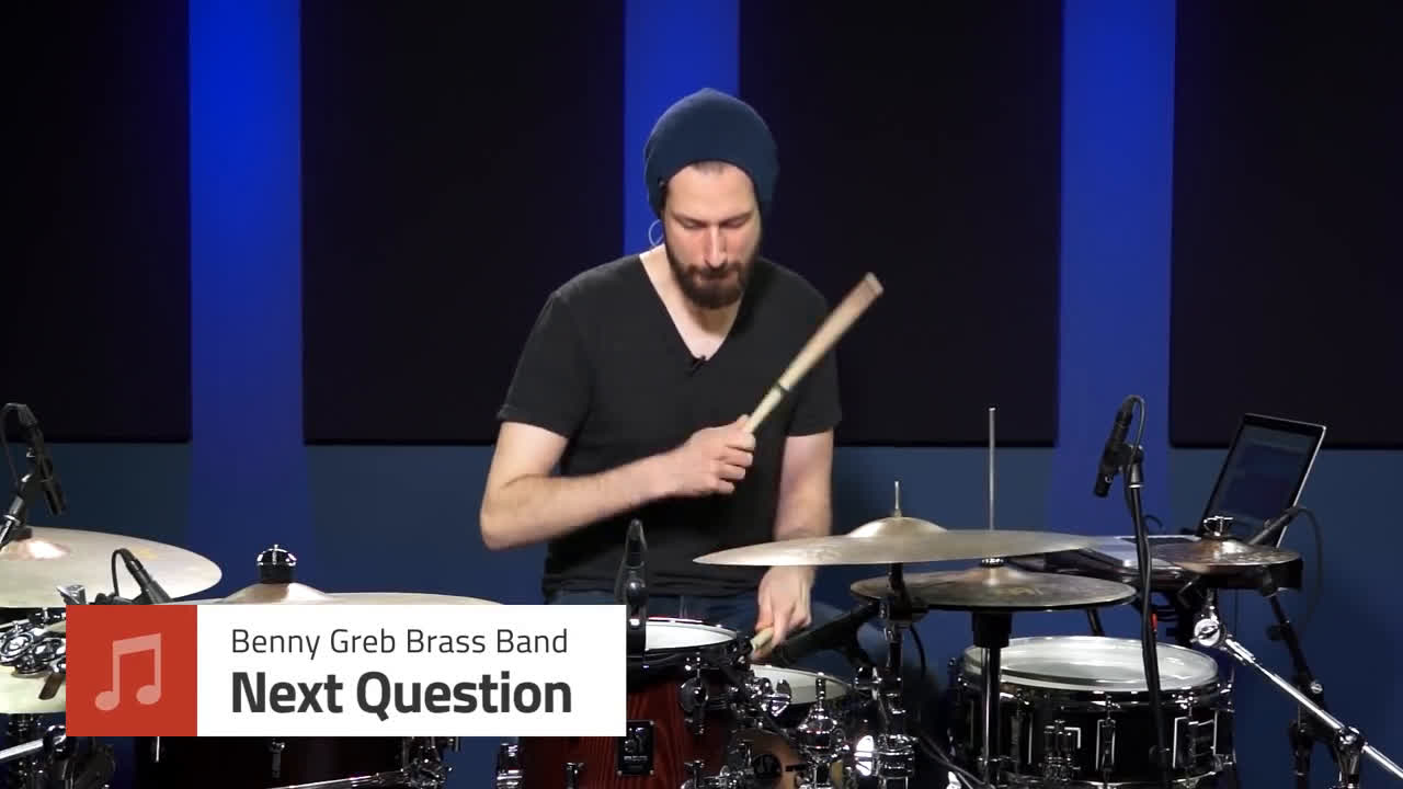 爵士鼓bennygrebnextquestiondrumeo