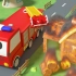 儿童动画：房屋着火啦，消防车赶紧来灭火！