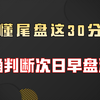 胜率100%之“尾盘30分钟”买入法，3年本金从2万赚1000万，从未失手，能看懂的都是高手