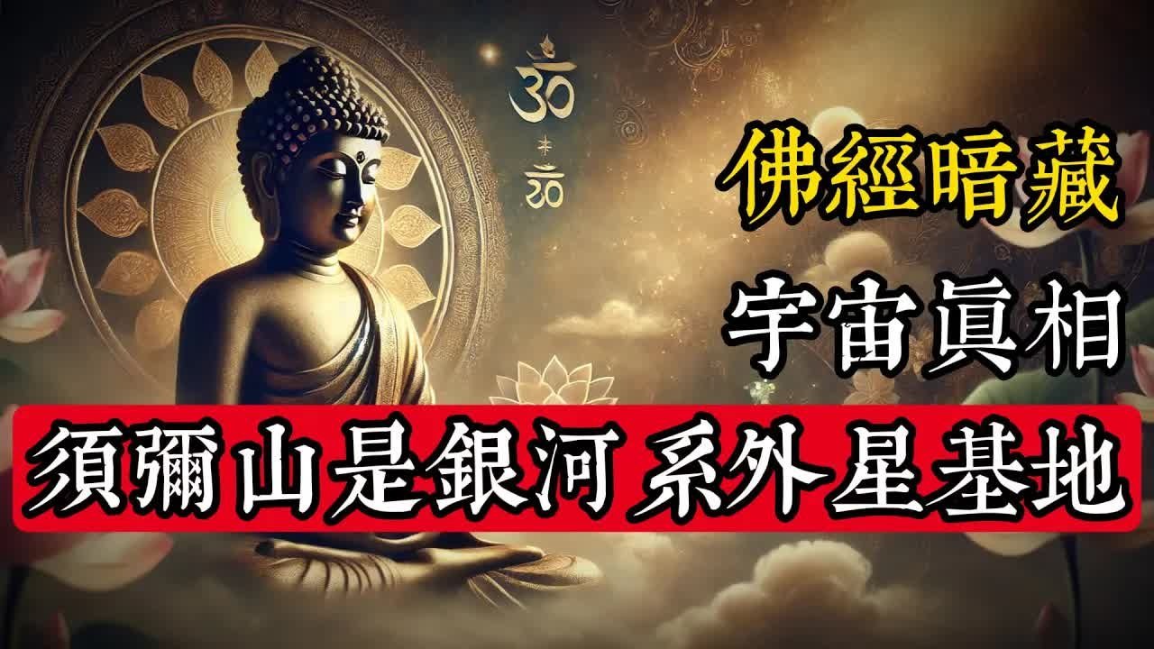 須彌山竟是銀河系外星基地？佛經暗藏宇宙真相！_佛教 _佛學知識_修心修行_禪悟人生 _金剛經_南無阿彌陀佛_