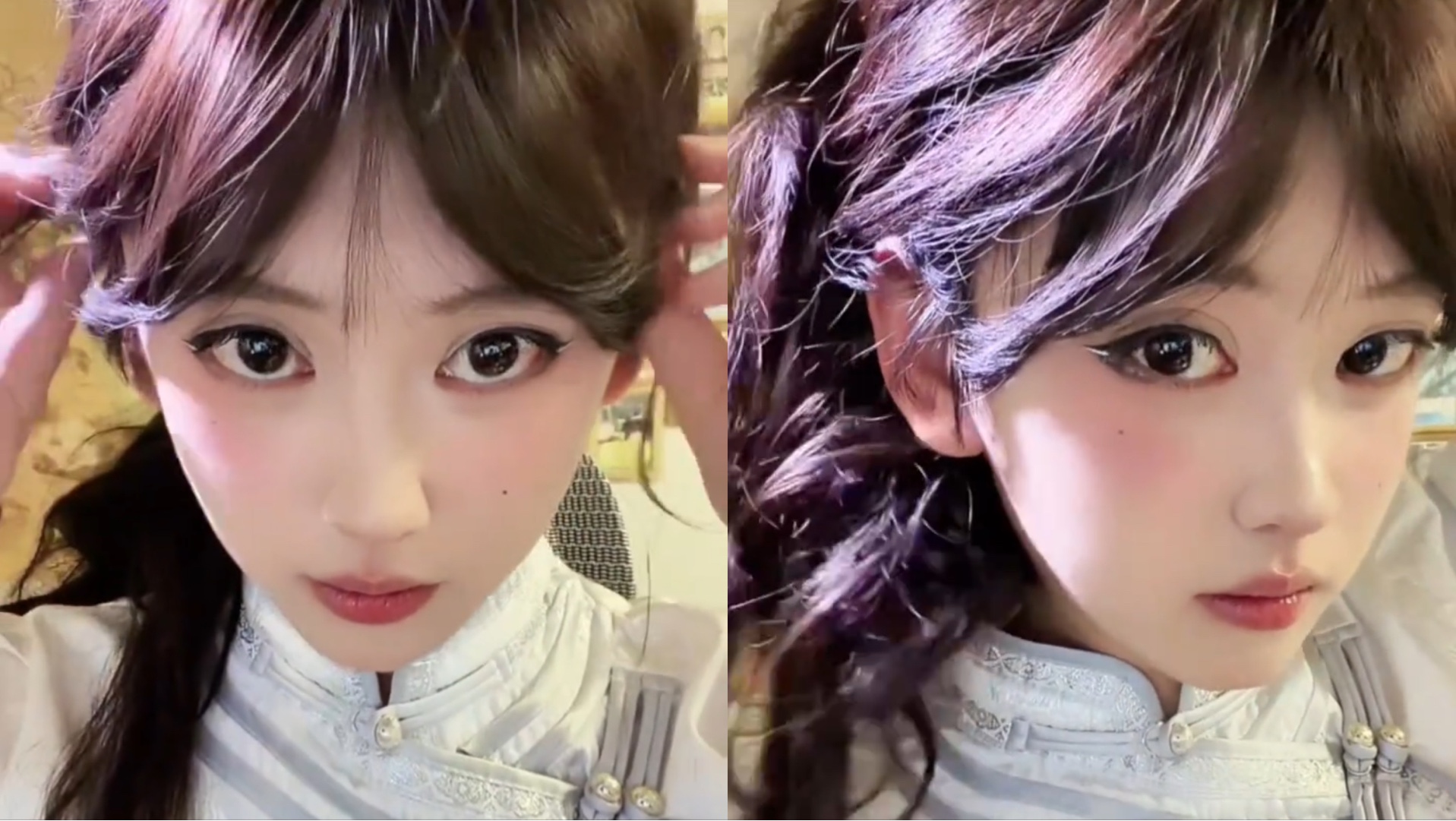 美少女（男）扎个高马尾，竟使数万观众集体化身狼人：太对了，我要的就是高马尾！