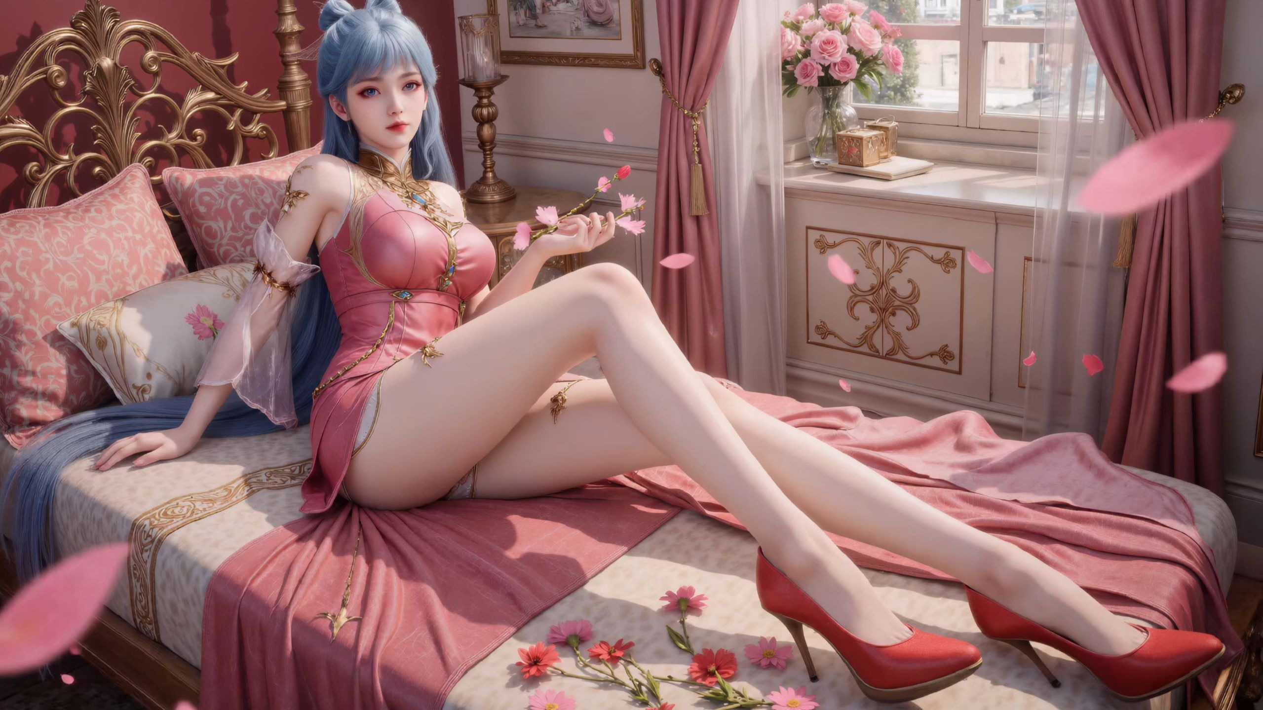 王冬儿超高清AI动画壁纸