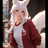 白毛狐狸