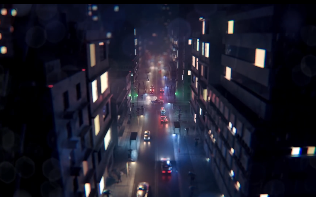 c4d & arnold教程 模拟夜晚场景大气体积灯光氛围教程
