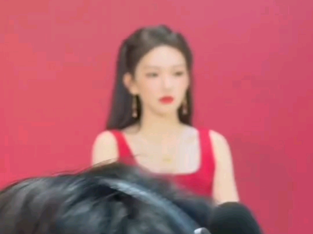 程潇周大福线下活动，女神不愧是女神