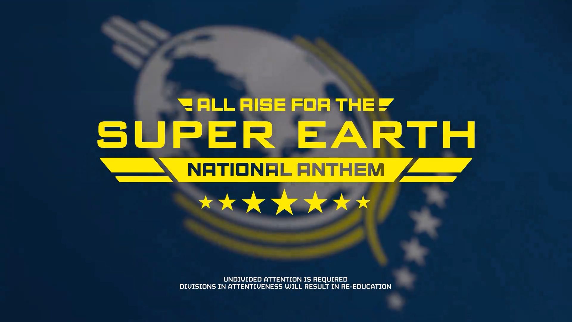 全体起立，奏响《超级地球球歌》