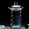Blender如何建模和渲染震撼的香水设计效果