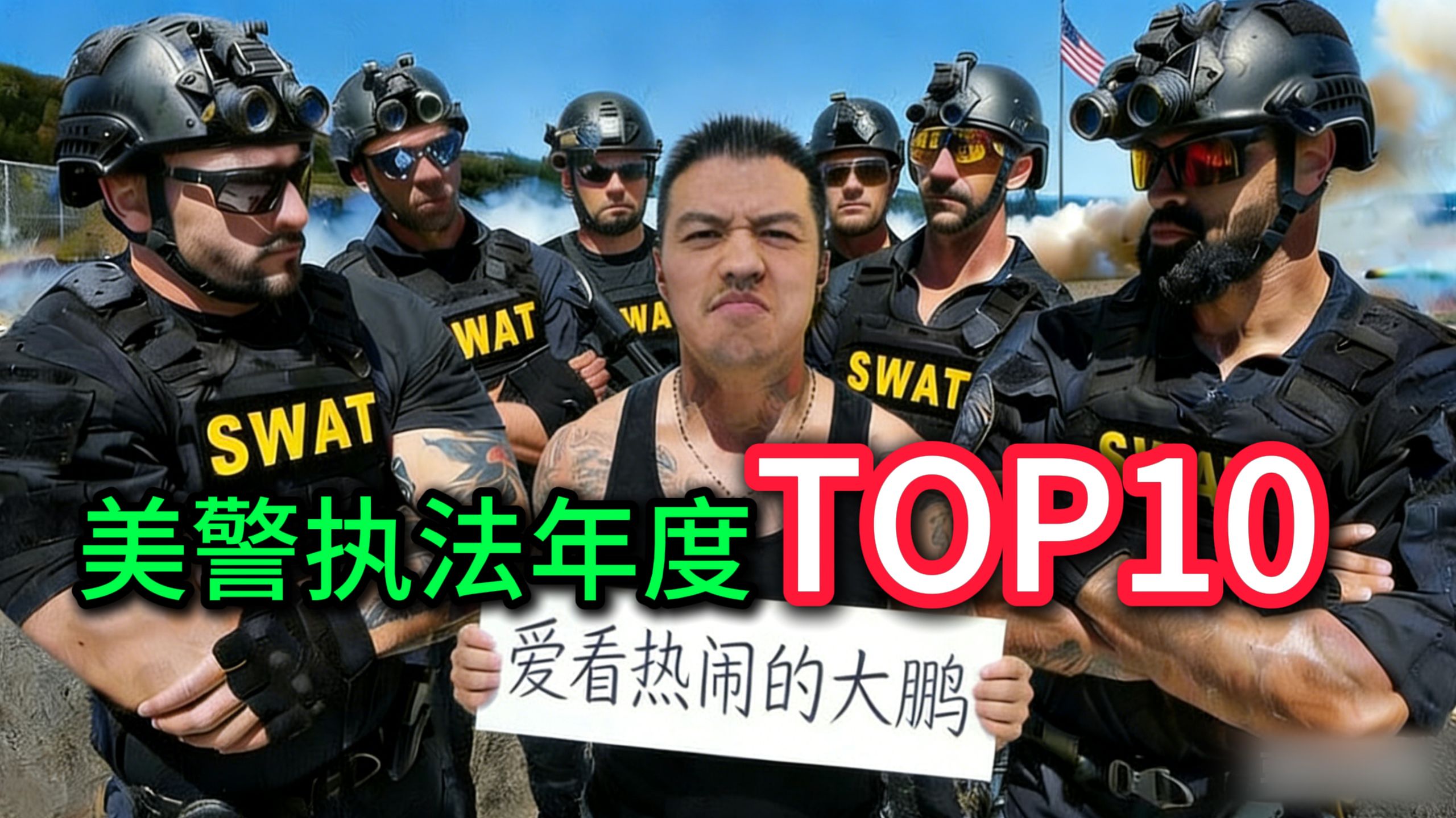美警执法2025年度硬核狠人TOP10