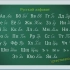 俄语零基础第一课 字母表和字母发音