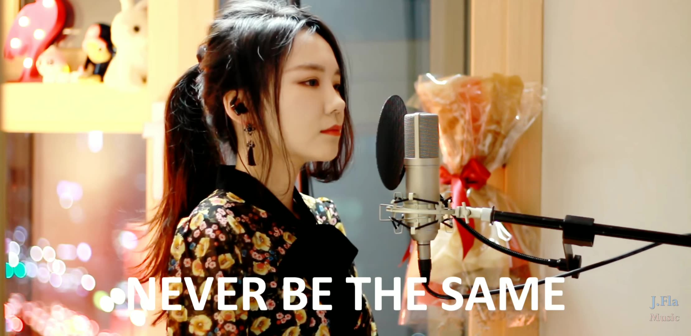 侧颜女神jfla翻唱neverbethesame