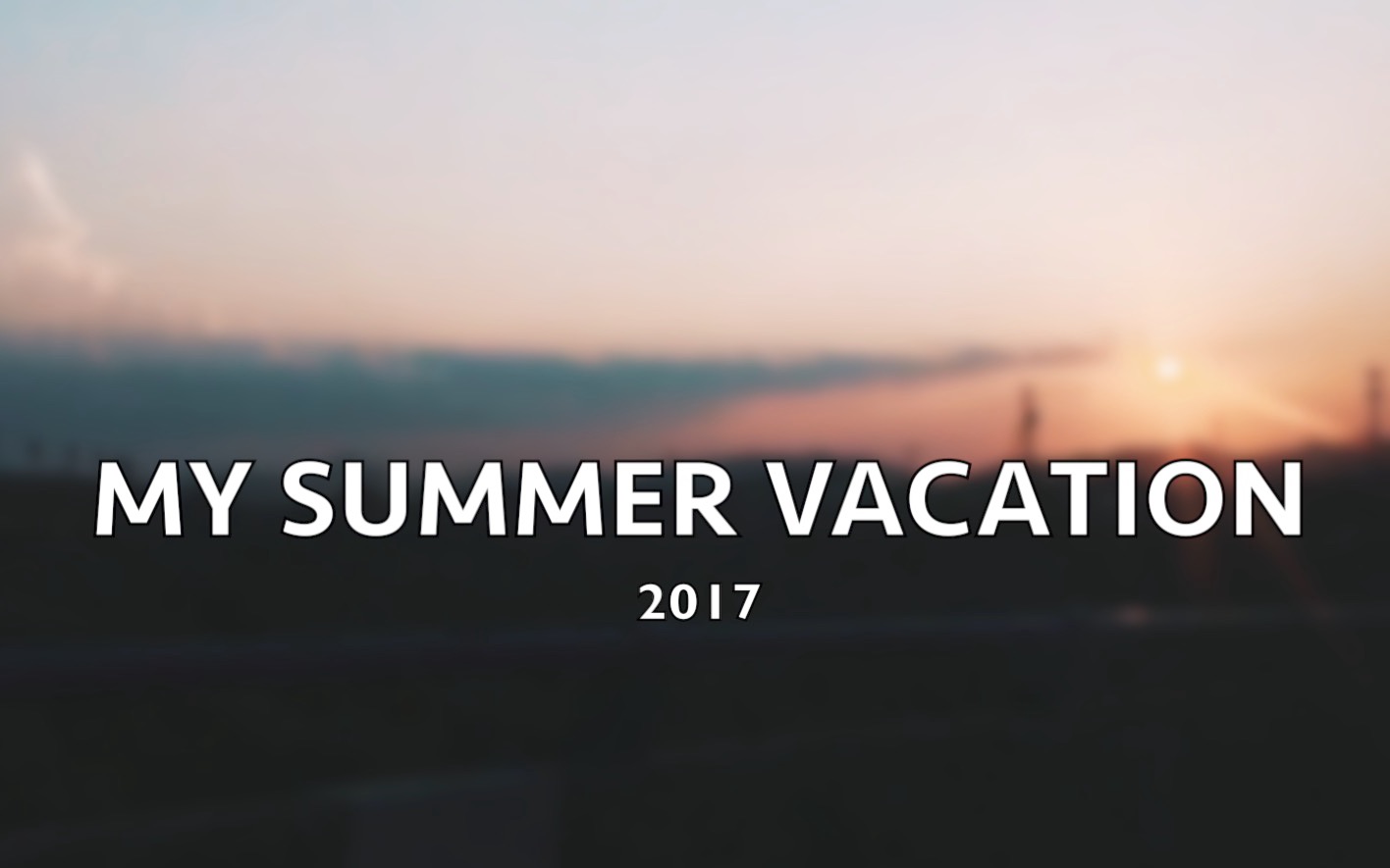 vlog初投稿|my summer vacation 2017|日常 芬兰夏令营