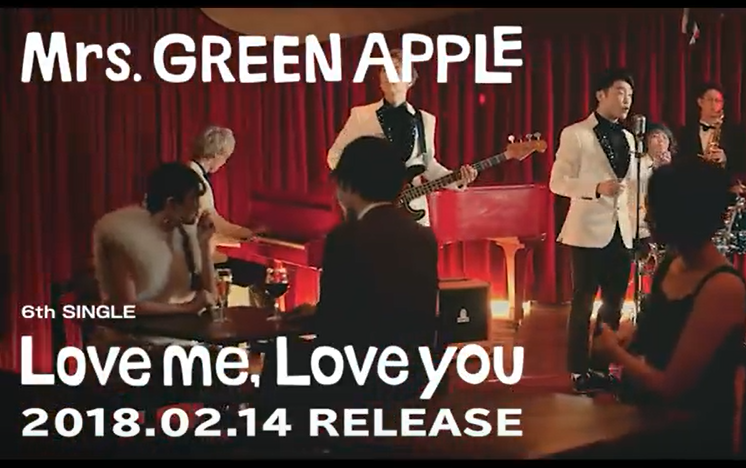 Mrs. GREEN APPLE 6th single 《Love me, Love you》先行pv-哔哩哔哩