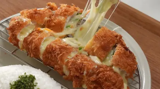 【中文字幕】(餐厅品质) 脆皮芝士炸猪排