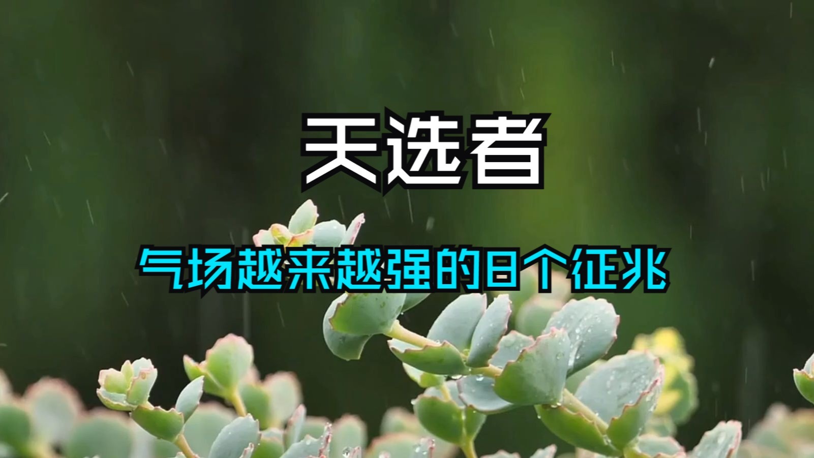 天选者！你已不再适合低频世界，气场越来越强的8个征兆！量子纠缠的力量正在显现，宇宙能力只需一念即可觉醒！