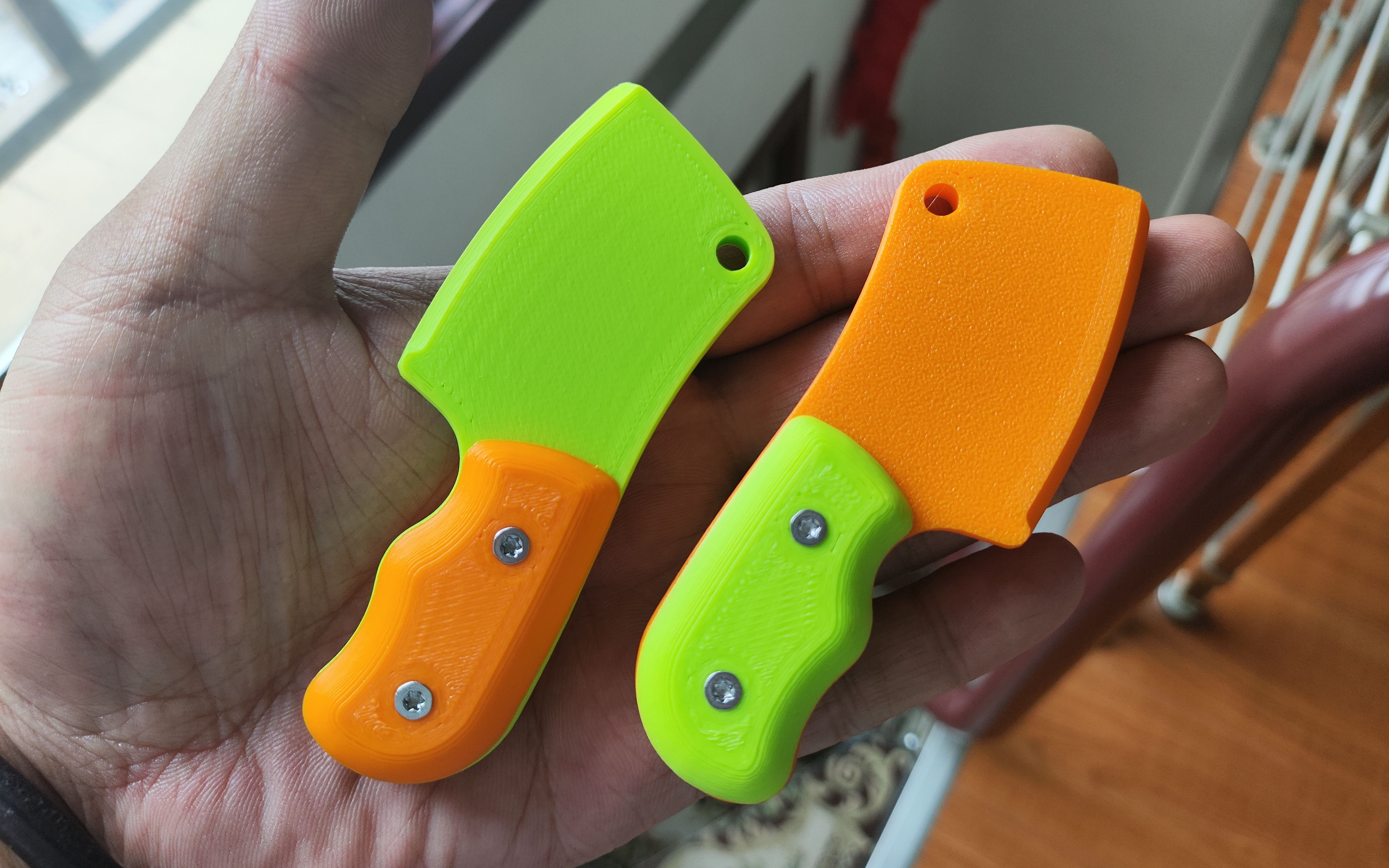 [3D打印] 可爱小菜刀（寓意财到，大家都懂！）