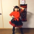 8岁小萝莉独自在家跳大神『Megitsune女狐』BABYMETAL舞蹈翻跳