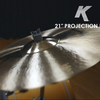 Zildjian知音21寸K Projection Ride叮叮镲试听 K0807镲片