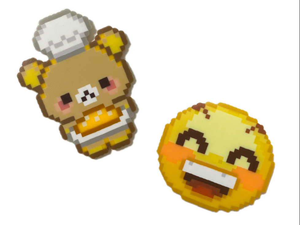 日常拼豆148-粉丝投稿轻松熊+笑脸表情包