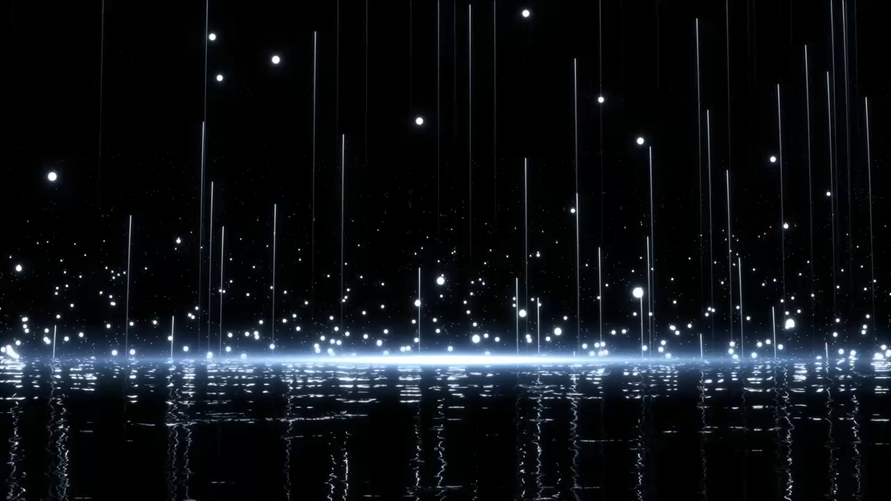 视频素材丨(24)粒子上升合集