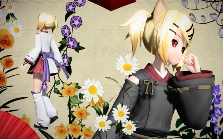 【ps4-pd ft】拉勾勾【镜音リン:苏芳/镜音リン:苏芳妖狐】pv