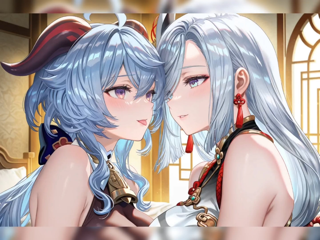 （if线）（双耳甜耳）“夫君，让我们两个一起侍奉您睡觉吧～”