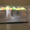 LED光电玻璃屏安装效果，LED透明屏安装，LED显示屏厂家