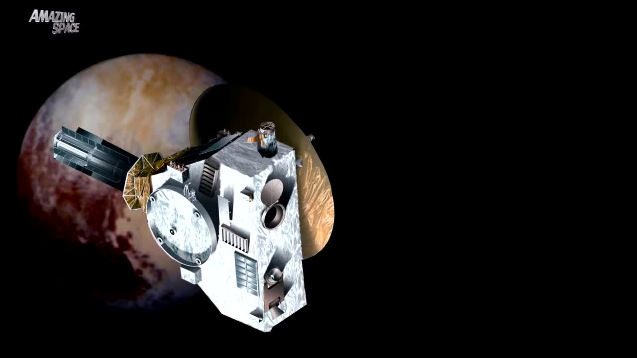 nasa 新地平线拍摄的冥王星绝美影像合集