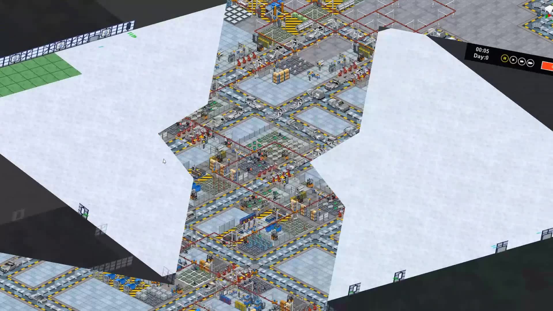 PRODUCTION LINE CAR FACTORY SIMULATION_哔哩哔哩_bilibili