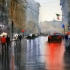 【马丁涂图】水彩画全过程——《雨中街道》
