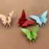 【折纸教程】非常有趣好玩的蝴蝶，能煽动翅膀哦！