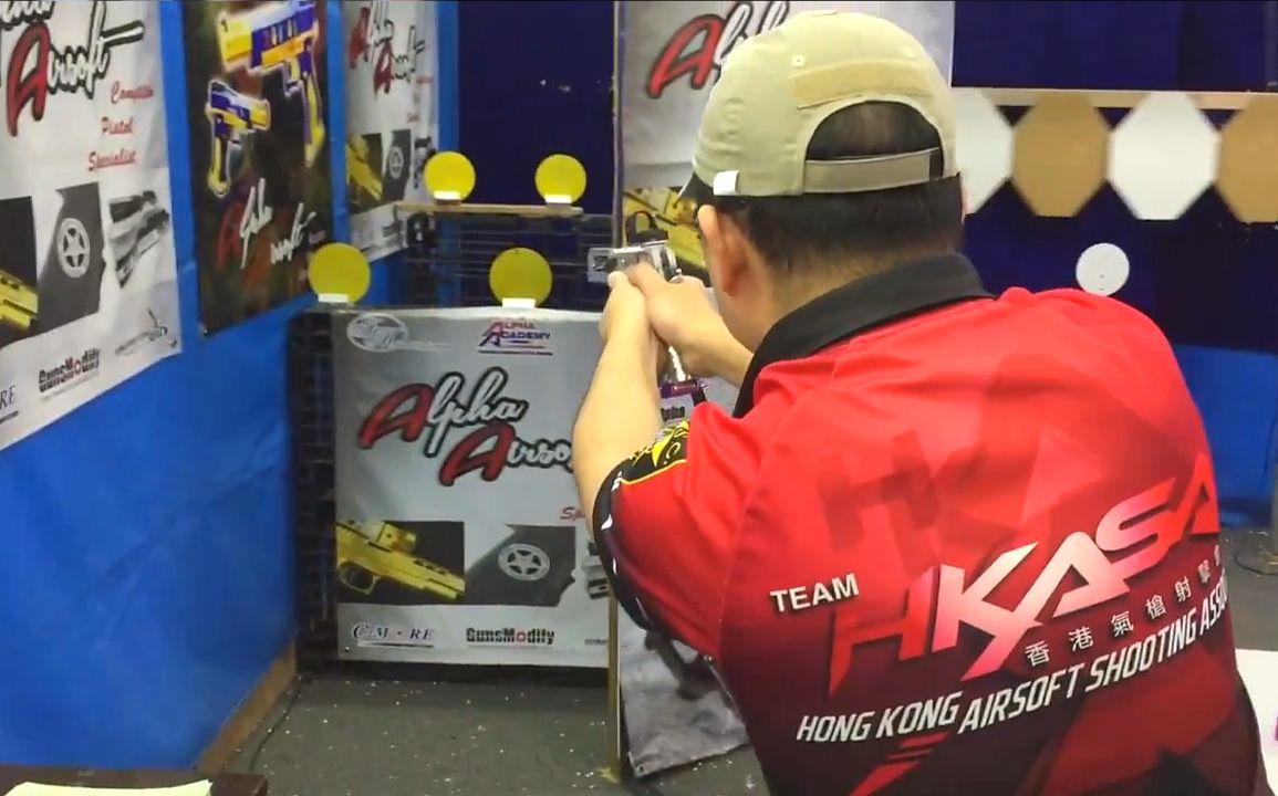 香港玩家jacky wong——2017 ipsc open组竞技