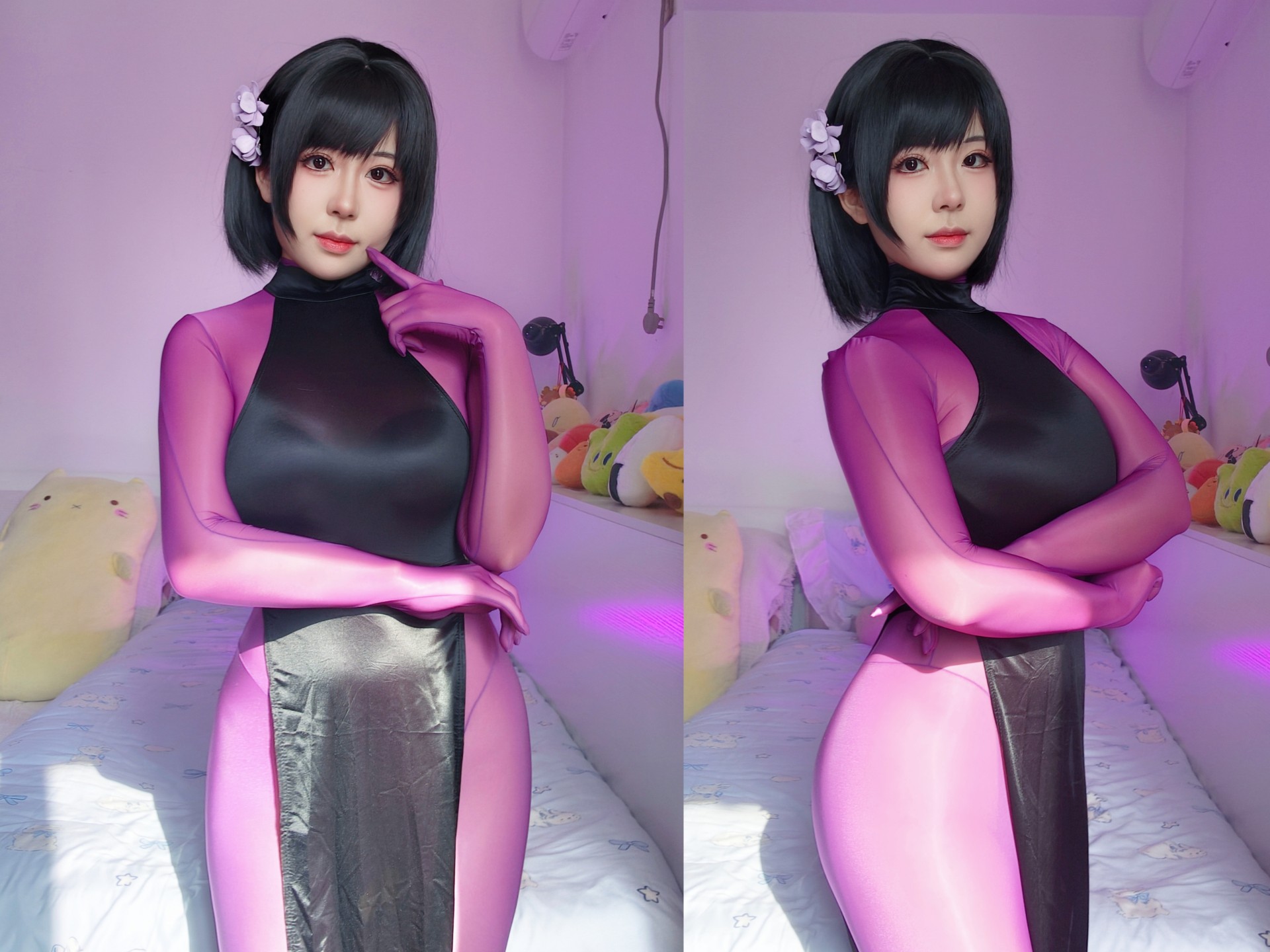 Serine/Purple onesie also has its own charm.